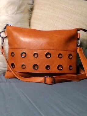 Large Clutch Leather Crossbody